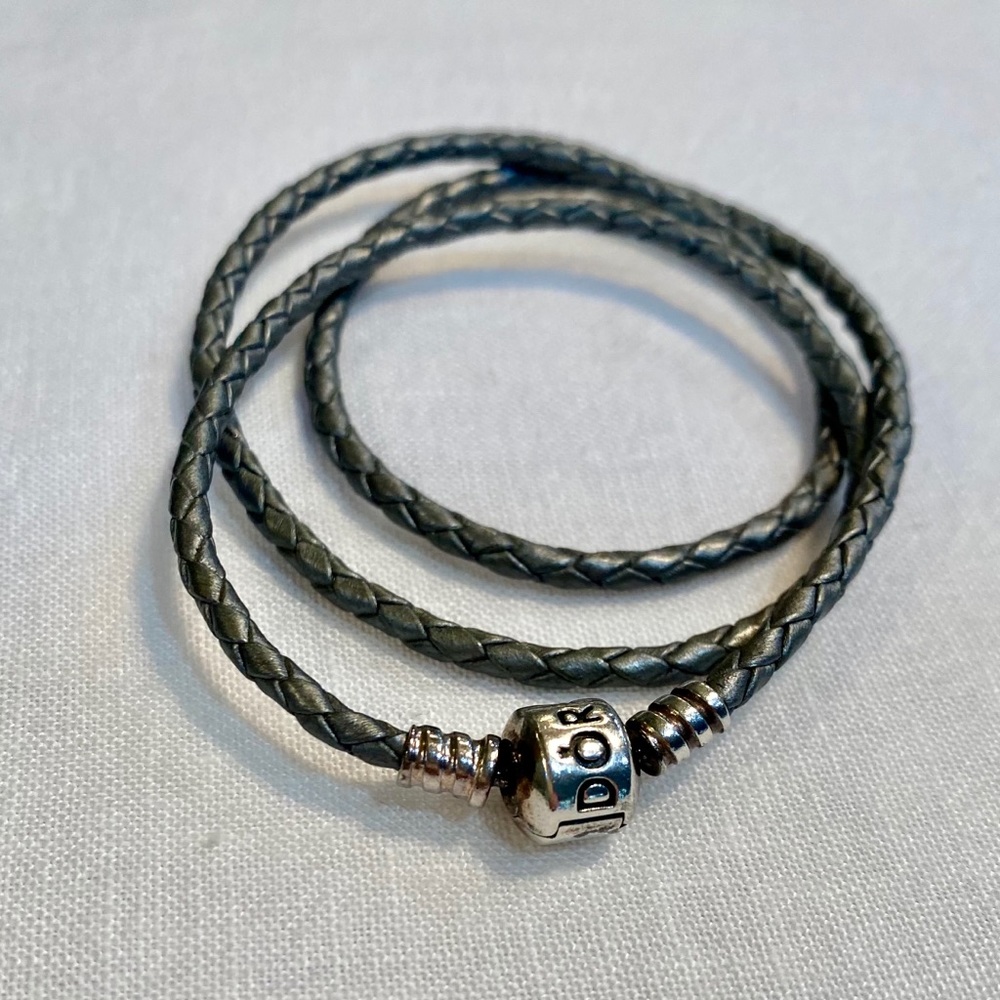 Pandora leather bracelet
